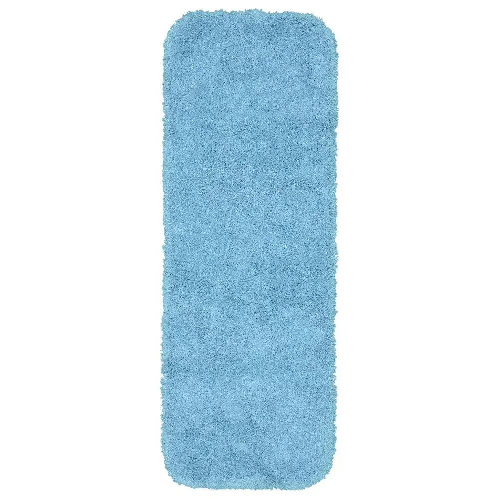 Garland Rug Serendipity Washable Nylon Basin Blue Bathroom Runner 22